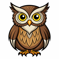 owl vector and illustration