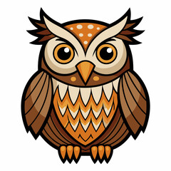 owl vector and illustration