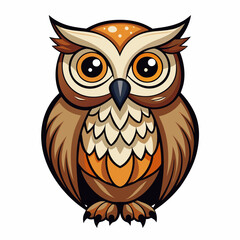owl vector and illustration