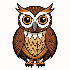 owl vector and illustration