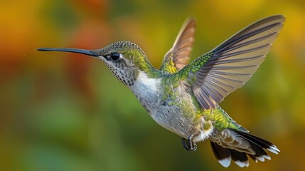 Obraz premium Hummingbird in Flight