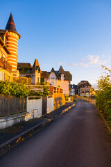 Obraz premium Dans les rues de Blonville-sur-Mer