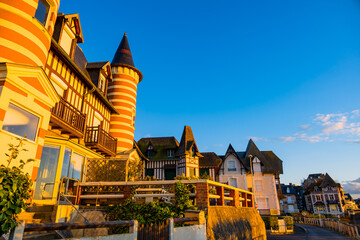 Dans les rues de Blonville-sur-Mer