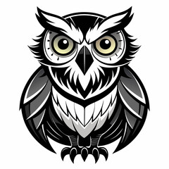 owl vector and illustration