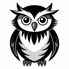 owl vector and illustration