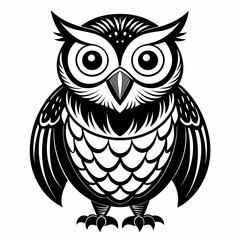 owl vector and illustration