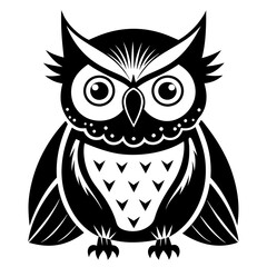 owl vector and illustration