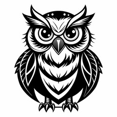 owl vector and illustration