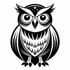 owl vector and illustration