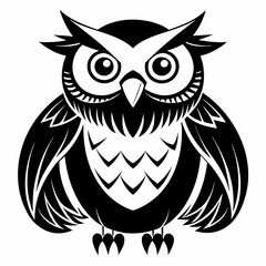 owl vector and illustration