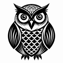 owl vector and illustration