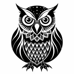 owl vector and illustration