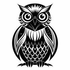 owl vector and illustration