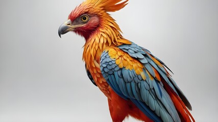 Fototapeta premium blue and yellow macaw