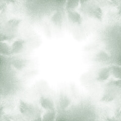 Watercolor background, soft green color. Illustration of a blurred spot of paints. Abstract art for banner, greeting card, label, wedding invitation, posters. Drawing on canvas. Painted template