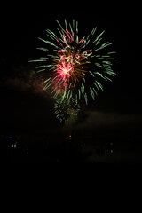  Beautiful fireworks in the night sky #87