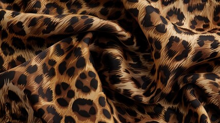 Popular fabric with leopard or cheetah print adored by women