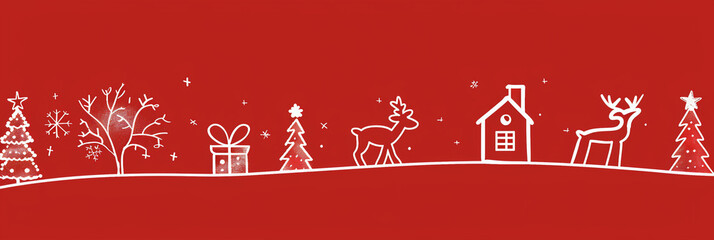 Weihnachten Pakete, Geschenke und Weihnachtsdekoration