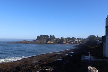 lighthouse on the coast