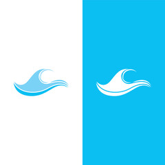Wave beach vector illustration design