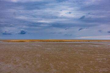La plage de Houlgate en Normandie