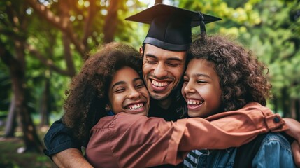 Happy Graduation Hug.