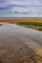 La plage de Houlgate en Normandie