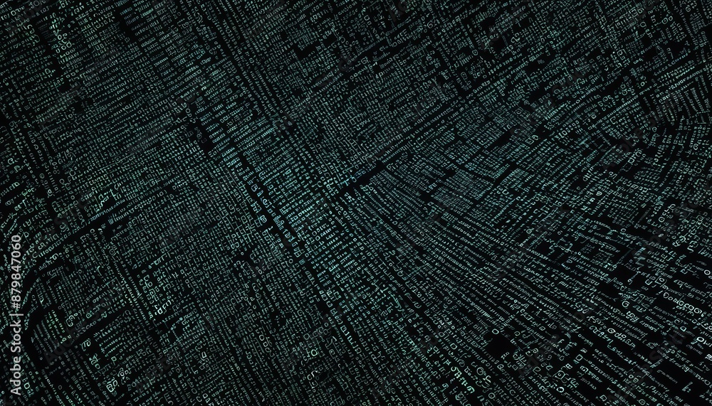 Poster for networks sound ai digital science fractal etc abstract storages background digital digital proce