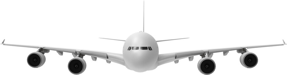 airplane png on isolated white background © Pikpexel