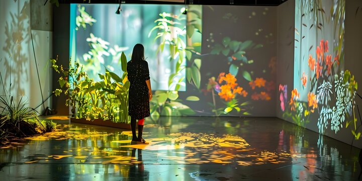 Exploring Human Perception Through an Art Installation that Merges Physical and Digital Realities Using AR. Concept Art Installation, Human Perception, Physical Realities, Digital Realities