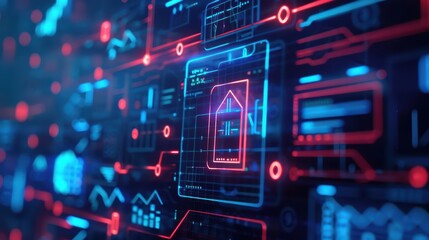 A minimalist corporate setting where mystical