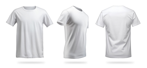 white empty  t-shirt design template mockup print pattern isolated background. blank clothing fashion concept