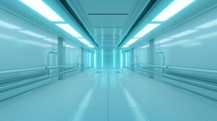 A minimalist treatment center where enchanted