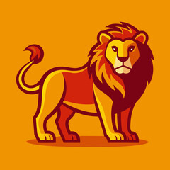 simple-lion--bold-lines