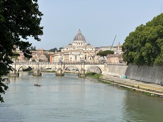 Fototapeta premium Vatican dome st. Peter