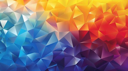Obraz premium Abstract Colorful Geometric Pattern