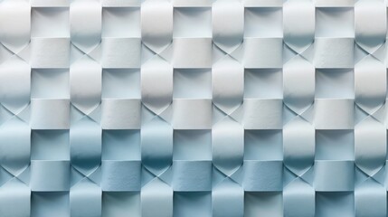 Elegant 3D design with interlocking shapes and subtle shine, creating depth and a sophisticated atmosphere. Matte shimmer 3d pattern