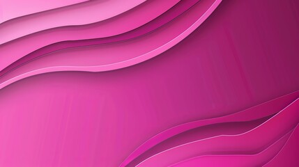 Abstract Pink Paper Waves