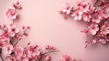 Obraz premium Flower on background, a picture of gorgeous blossom. Bright and vibrant, it's a wonderful natural decoration.