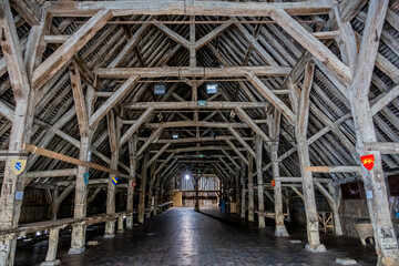 Les Halles médiévales de Dives-sur-mer,