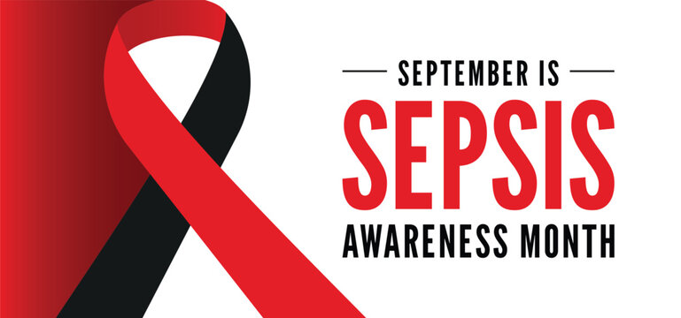 September is Sepsis Awareness Month background template. Holiday concept. background, banner, placard, card, and poster design template