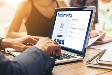 Multimedia cloud computing storage for uploading and store files online snugly for internet users...