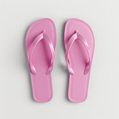 Infradito rosa. Estate. Calzature.