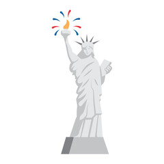 fourth of july and statue of liberty