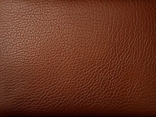 Fototapeta premium Elegant Brown Leather with Rich Texture and Detailed Patterns, Perfect for Fashion and Interior Design. Generative AI