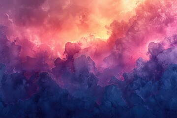 Naklejka premium Watercolor Wash soft watercolor wash background