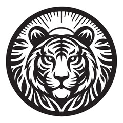 Tiger Silhouette Vector