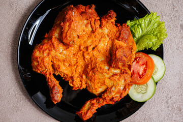 Rendang Ayam or Chicken Rendang,  is an Indonesian food from West Sumatra in Indonesia.