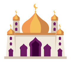 islamic holy mosque building