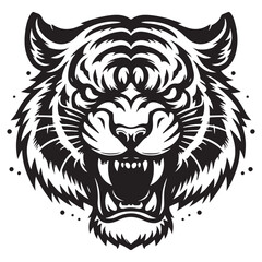 Tiger Silhouette Vector